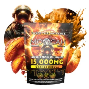 Mega Dose Mushroom Gummies - Orange Nebula